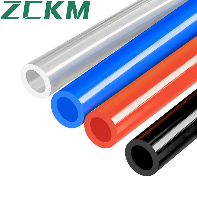 Factory Direct Sale Pu Air Hose Colorful Polyurethane Material Tube Flexible Pneumatic Air Pipe