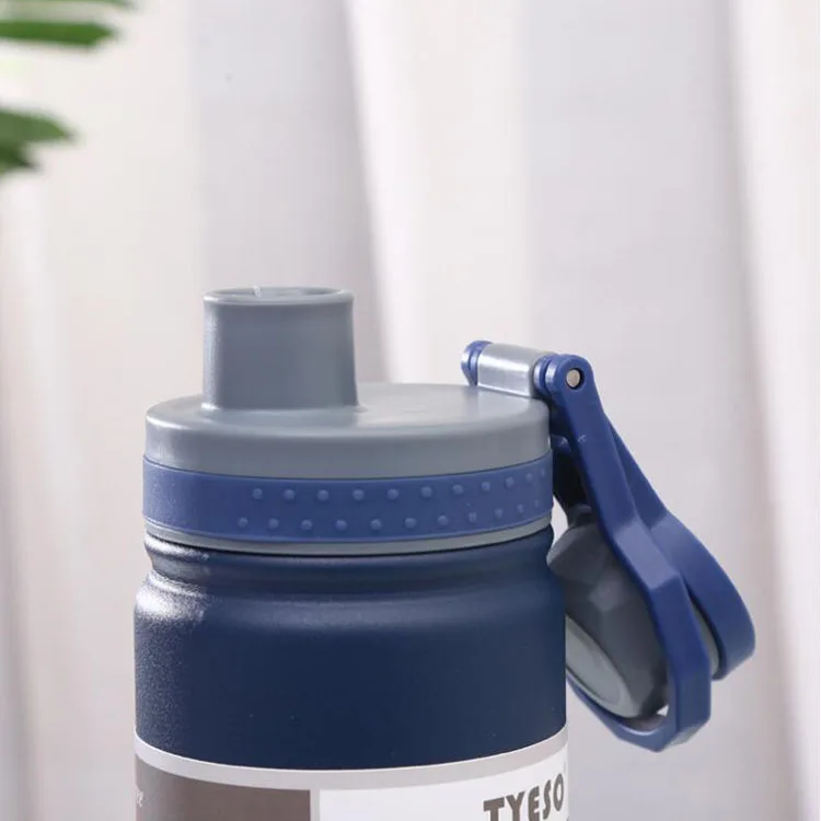 2019 wholesale18oz 25oz stainless steel double wall insulated vacuum water bottle with hand lid