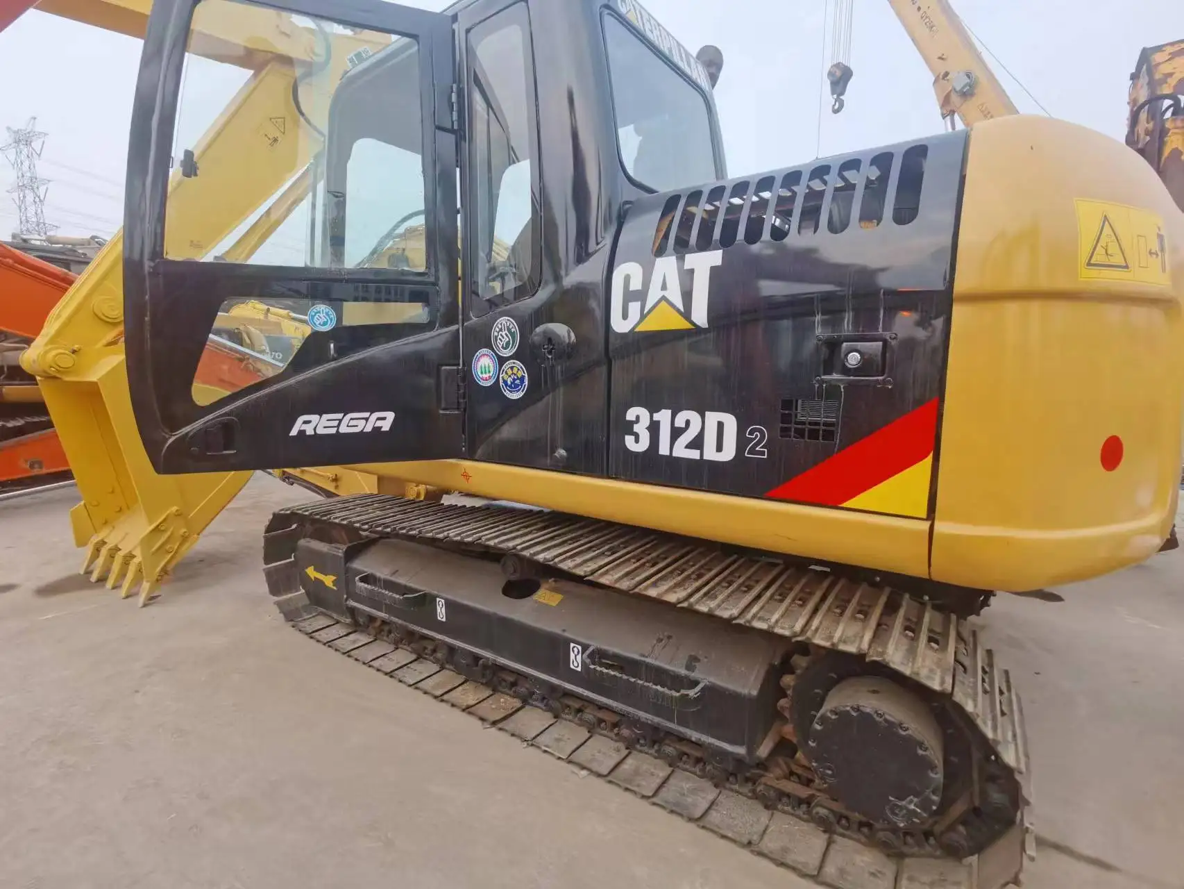 CAT 312D 320D 315D горячая Распродажа высококачественный гусеничный экскаватор подержанный PC120 мини-экскаватор для продажи