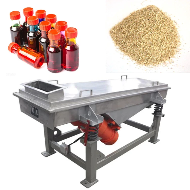 Cheap price Automatic sand gravel separator sieving machine industrial rectangle linear vibrator screen for sorting