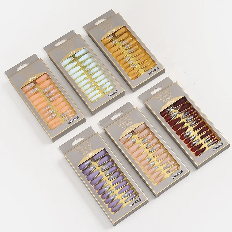 Beautytop Popular Manicure Ballet Acrylic Press On Nails Wholesale Fake Nails In Artificial Fingernails