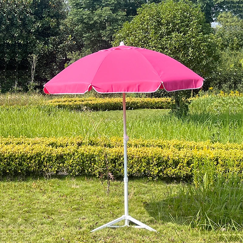 2M Wholesale Customized Stripe Pattern Waterproof Outdoor Beach Parasols Umbrella for Travel Outdoor