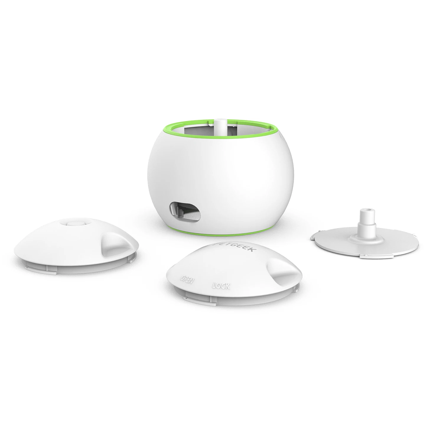 GiGwi Pet Droid Series Electric Smart Leaky Food Ball Puzzle Relief Pet Feeder