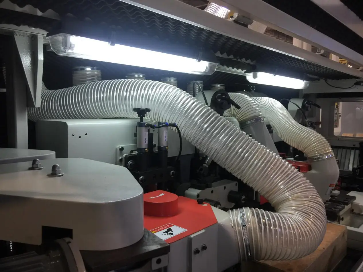 High Speed 6 Head Four Side Moulder Machinery For Wood Line Factory