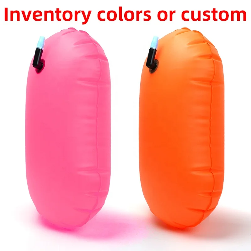 Swimming Pool Bubble Swim Buoy Open Water Swim Buoy For Swimmers Triathletes Snorkelers Surfers, Throwable Flotation Device