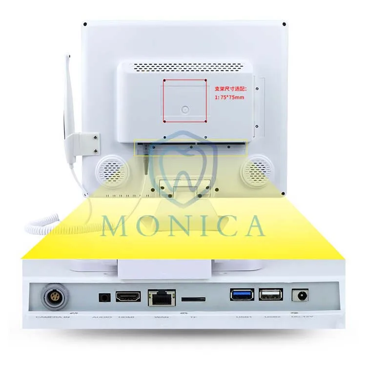 MC-978 плюс Сенсорный экран стоматологическая камера с системой андроида и установка держателя