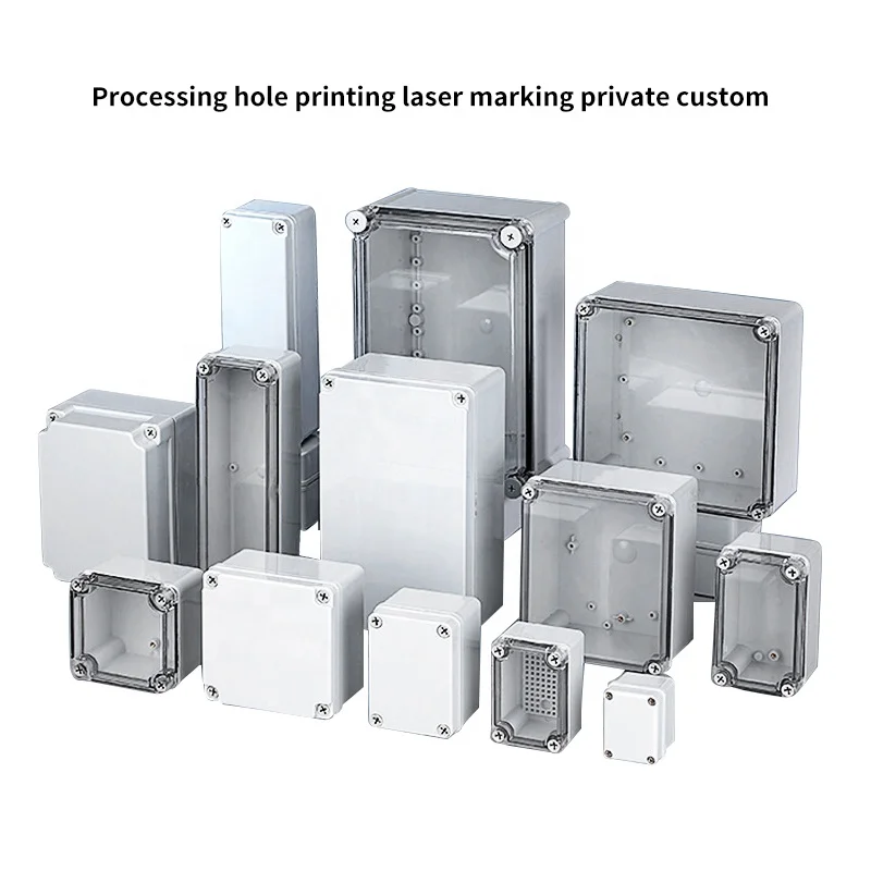 Водонепроницаемая распределительная коробка 65*50*55 95*65*55 80*80*70 110*80*45 110*80*50 110*80*70 Водонепроницаемая электрическая коробка IP67