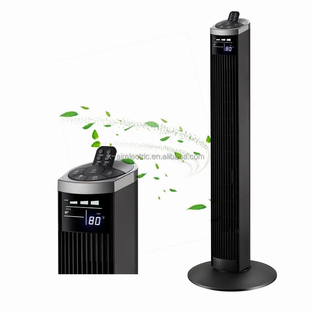 Korea Bladeless Tower Fan With Remote Control Setting 36 Inch 92Cm Tower Fan