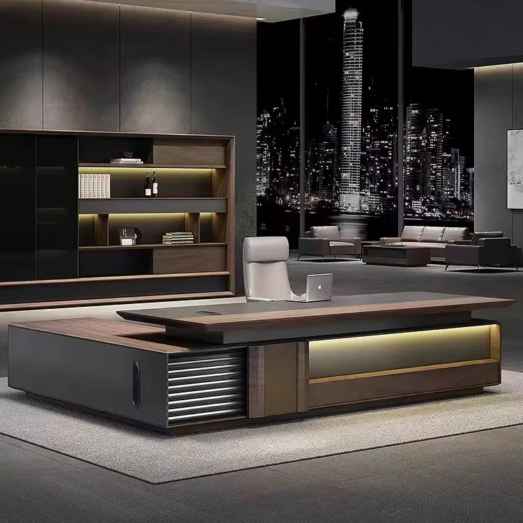 Meizhige wholesale factory hot sale popular executive ceo modern design mdf office furniture