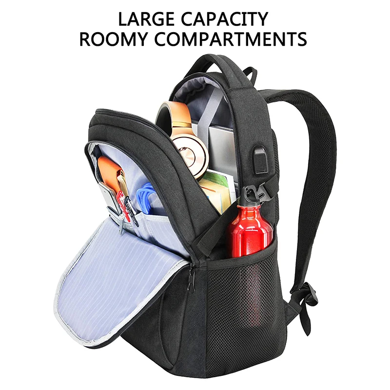 Laptop backpack Multifunctional Waterproof 15.6 Inch Business laptop Backpack with USB Charging Port