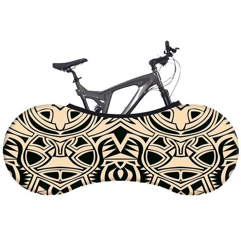 Wholesale Custom High-quality Indoor Outdoor Cycling Cover Elastic Bicycle Bike Wheel Cover