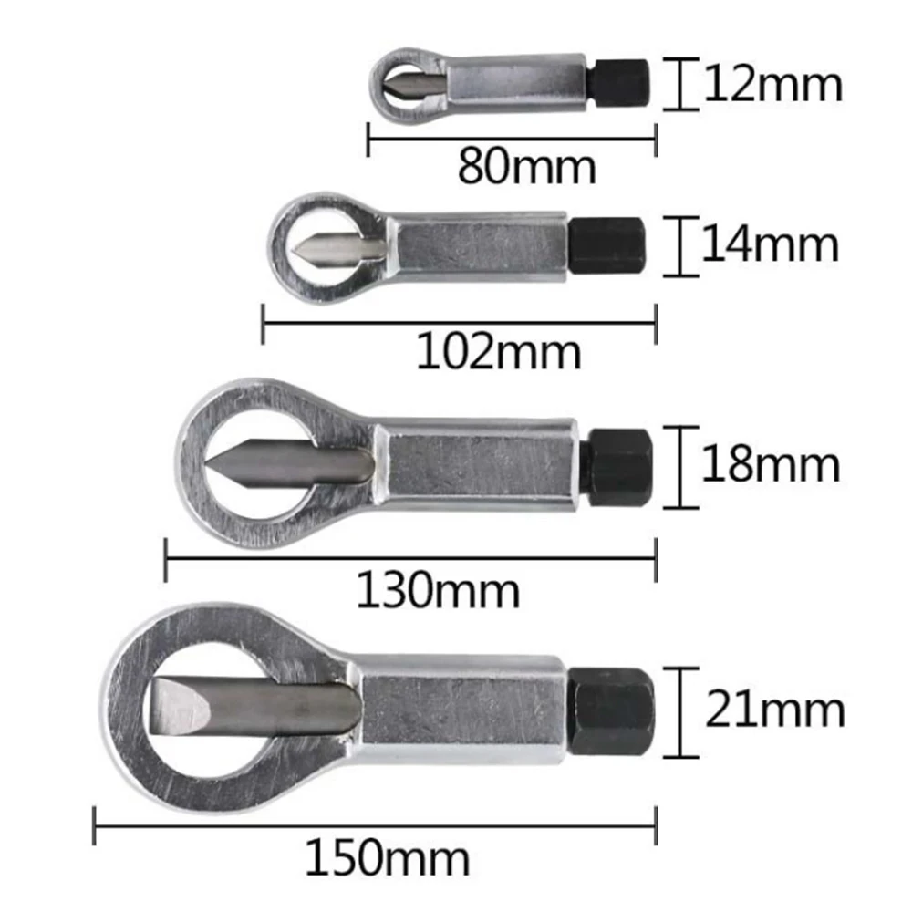 9-27CM Nut Splitter Cracker  Metal Nut Breaker Manual Pressure Rusty Nut Separator Break Remover Extractor Tool