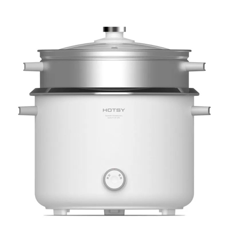 HOTSY 3 л 4 5 новый дизайн большой емкости Электрический цилиндр прямая многофункциональная рисоварка 220 В Электронная smart low