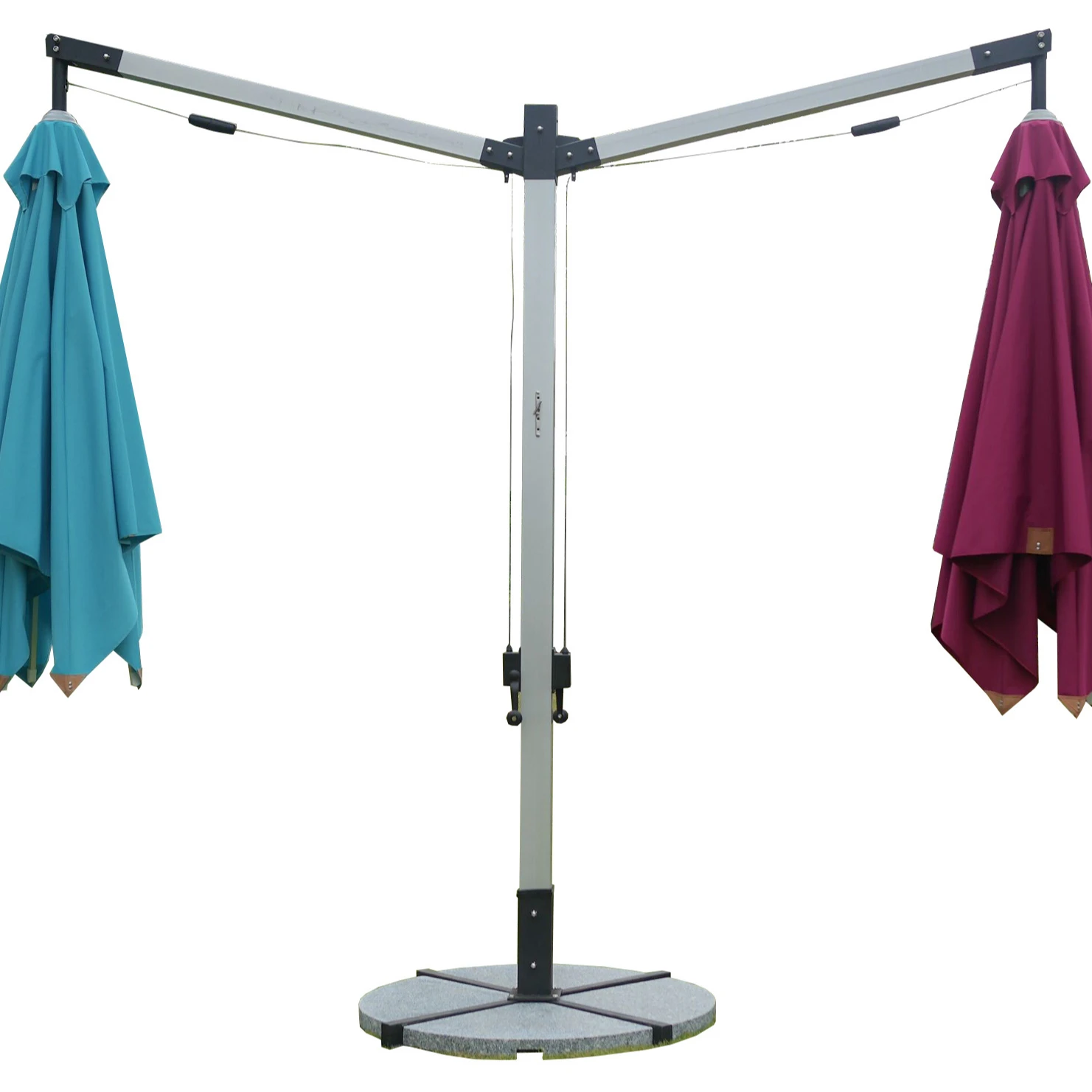 custom stall sunshade outdoor courtyard pillar beach pool garden parasol