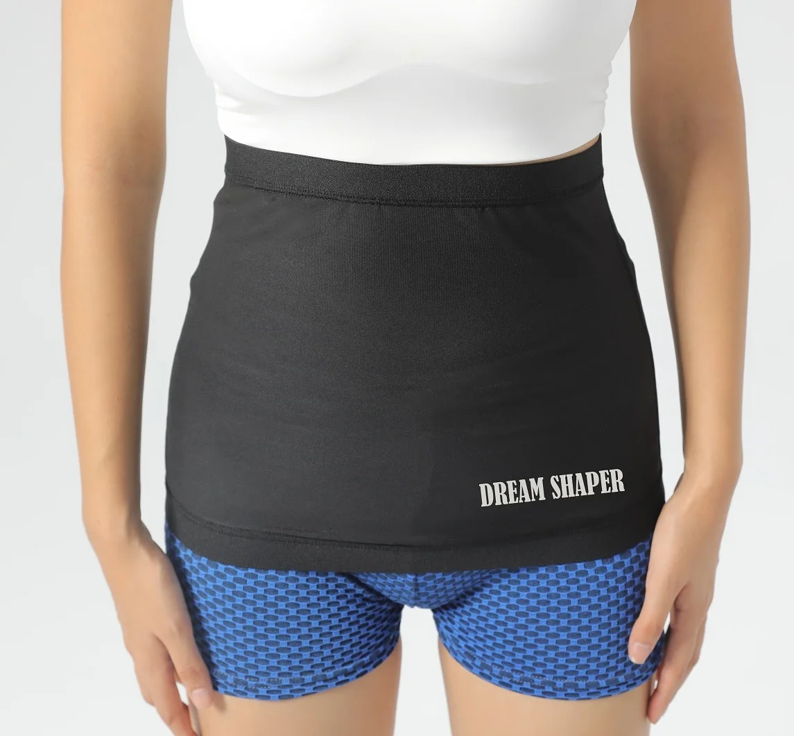 Custom Tummy Control Fitness Sauna Belt Fat Burning Abdominal Heated Waist Trainer Belt Weight Loss Sauna Belt