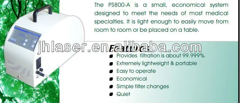 Medical Strong Fume Smoke Extractor for Smoke Suction PS800-A