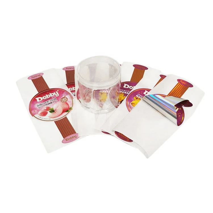 Factory manufacturing Strong Adhesive Permanent Sticker Custom Bottle Security Labels Tamper Proof Food Seals Sticker