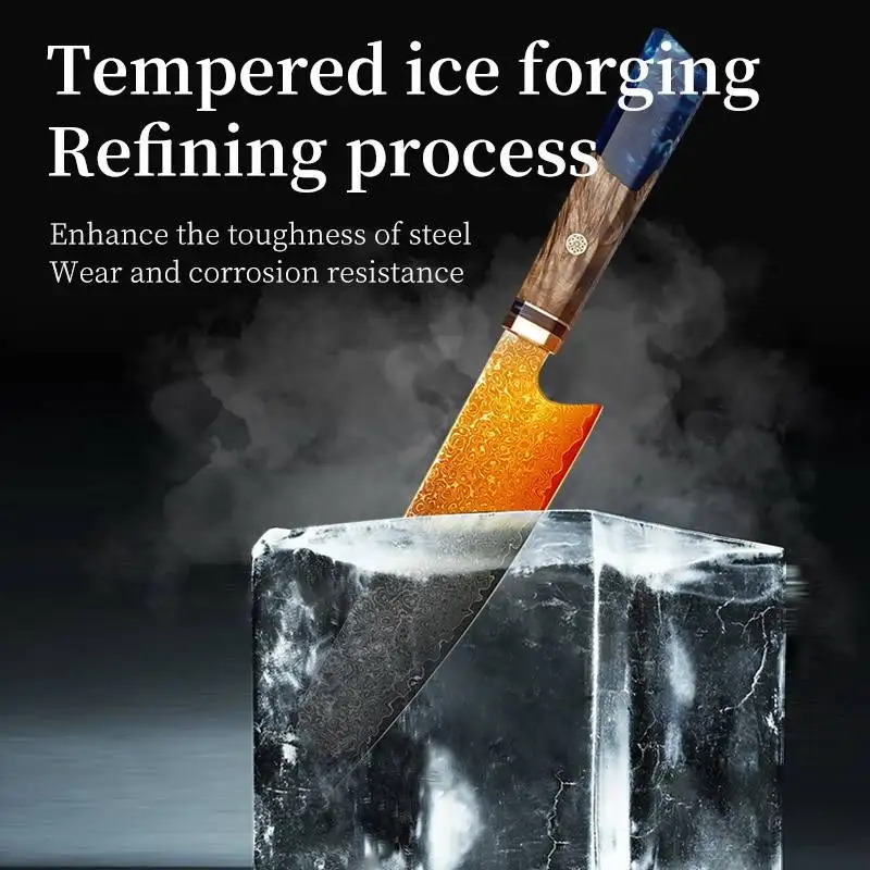 Custom amazon hot selling 2023 New Arrival Products 8 Inch Oem Knives Vg10 Handmade Japanese Damascus Kitchen Cook Knife