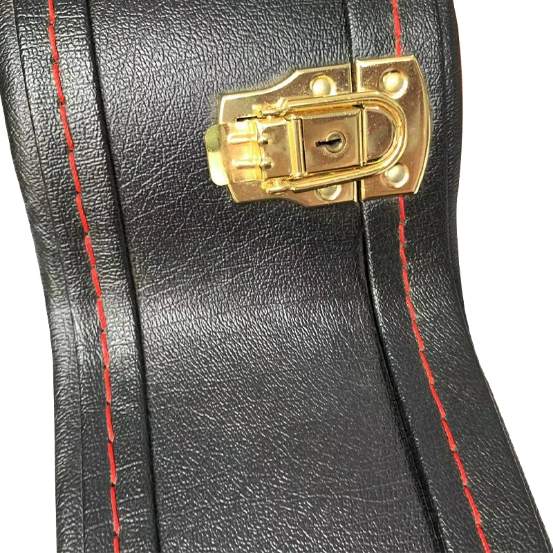 Wholesale customized waterproof and shockproof Jumbo guitar wooden case professional instrument box acoustic guitar hard case