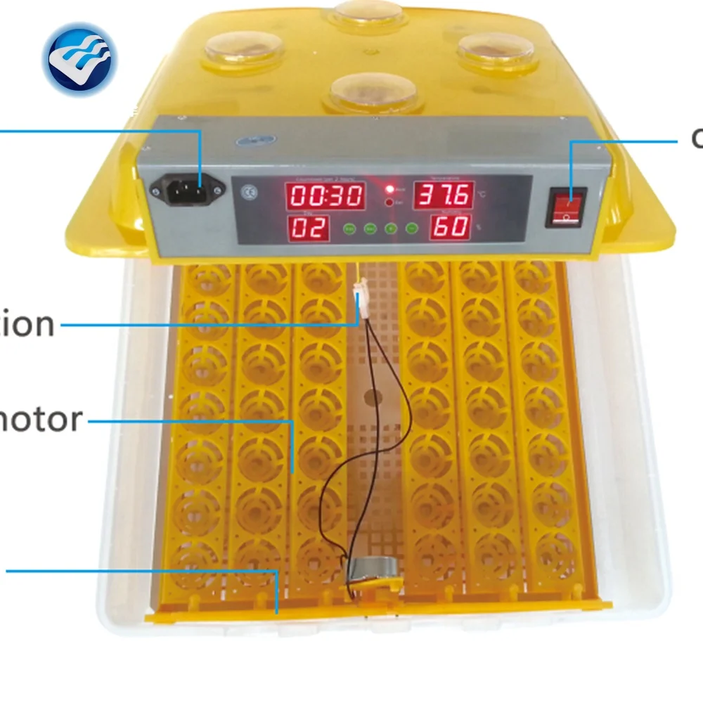 2019 New Product Homemade Hatching 96 Eggs Incubator Full Automatic 5--10years