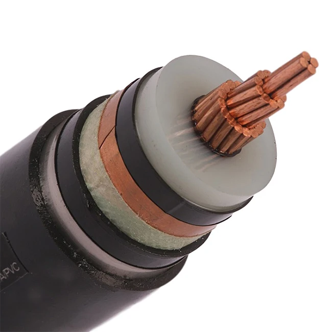 99.9% Copper  1*50MM2 XLPE Insulated cable 11KV  cable 3 core armoured power cable
