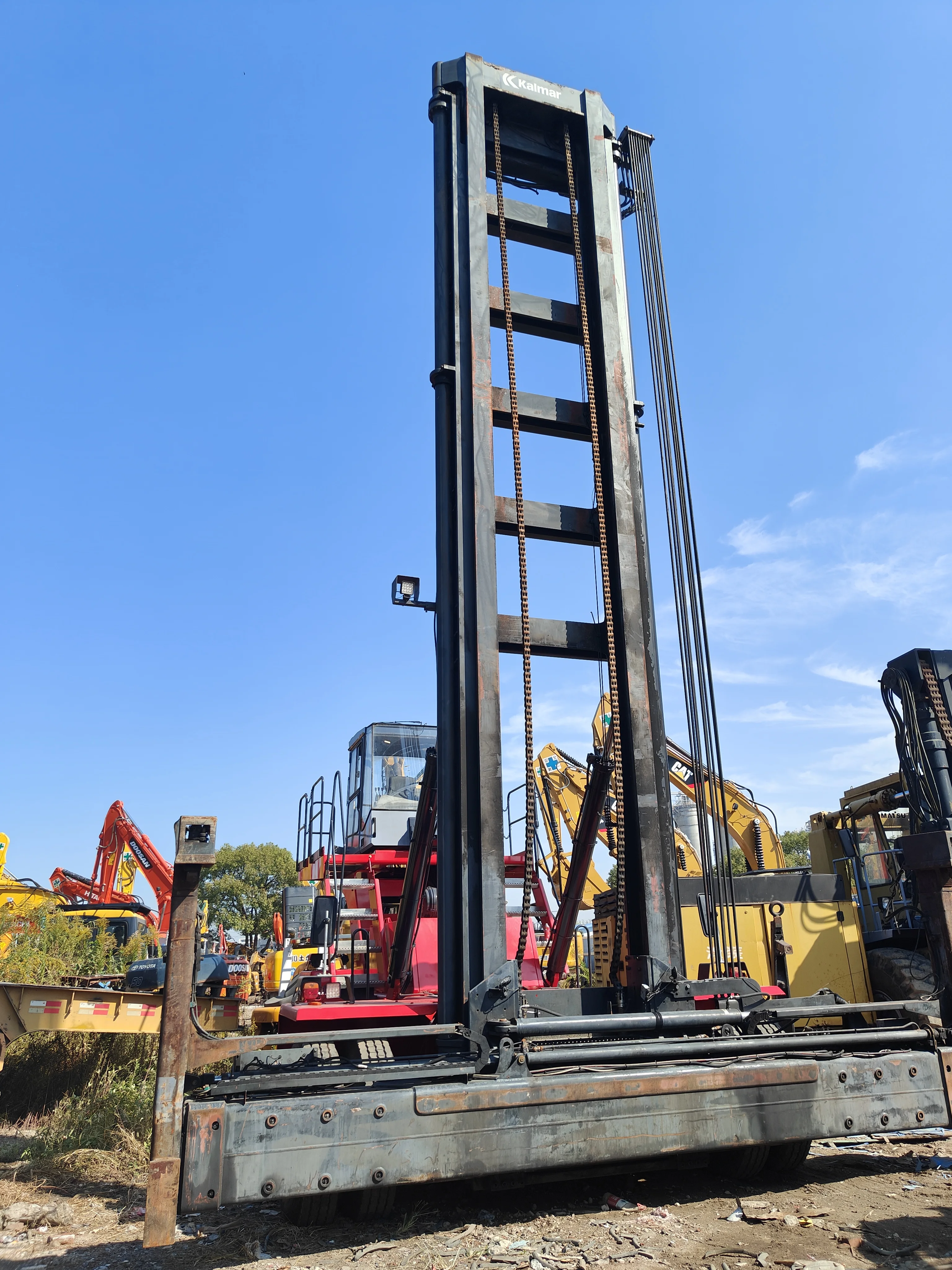 Original Kalmar container handler used kalmar DCE80 DCE80E price for sale