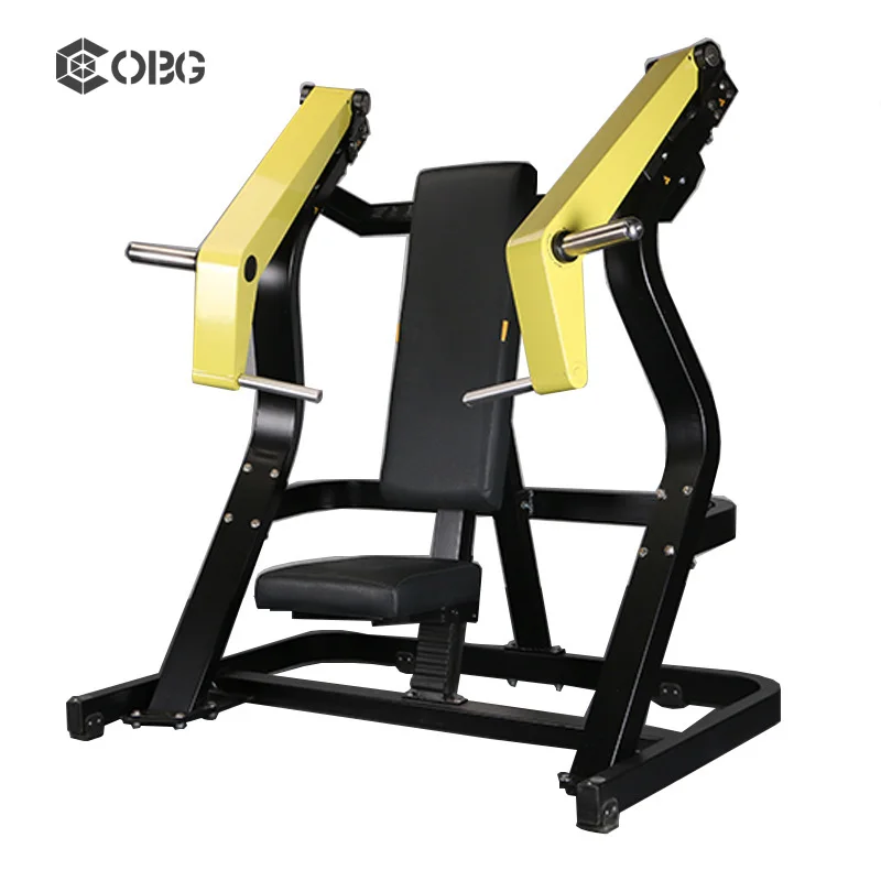 High Quality Steel Seated Incline Chest Press Rack Fitness Equipment Plate Loaded Gym Exercise