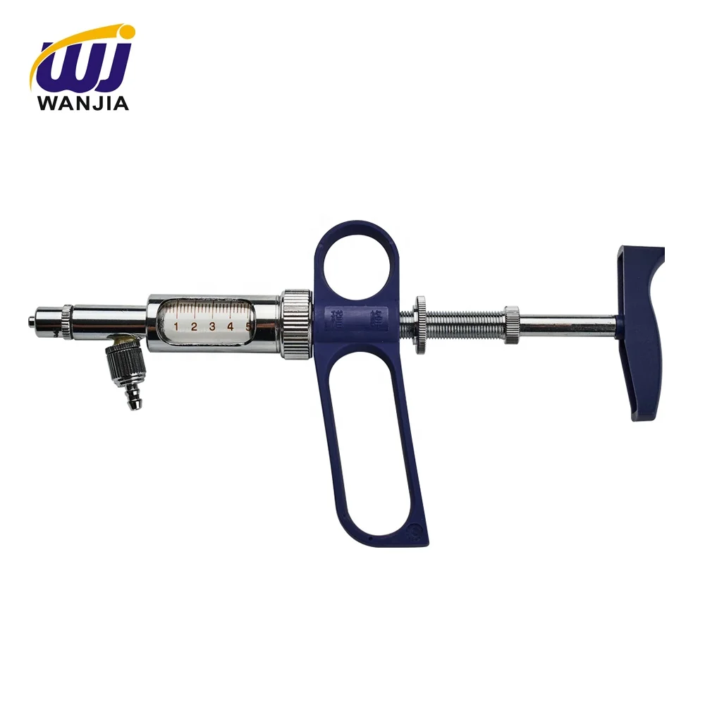 2025 Factory Adjustable Continuous Veterinary Syringe for Poultry Care Small Doses Automatic for Poultry Care