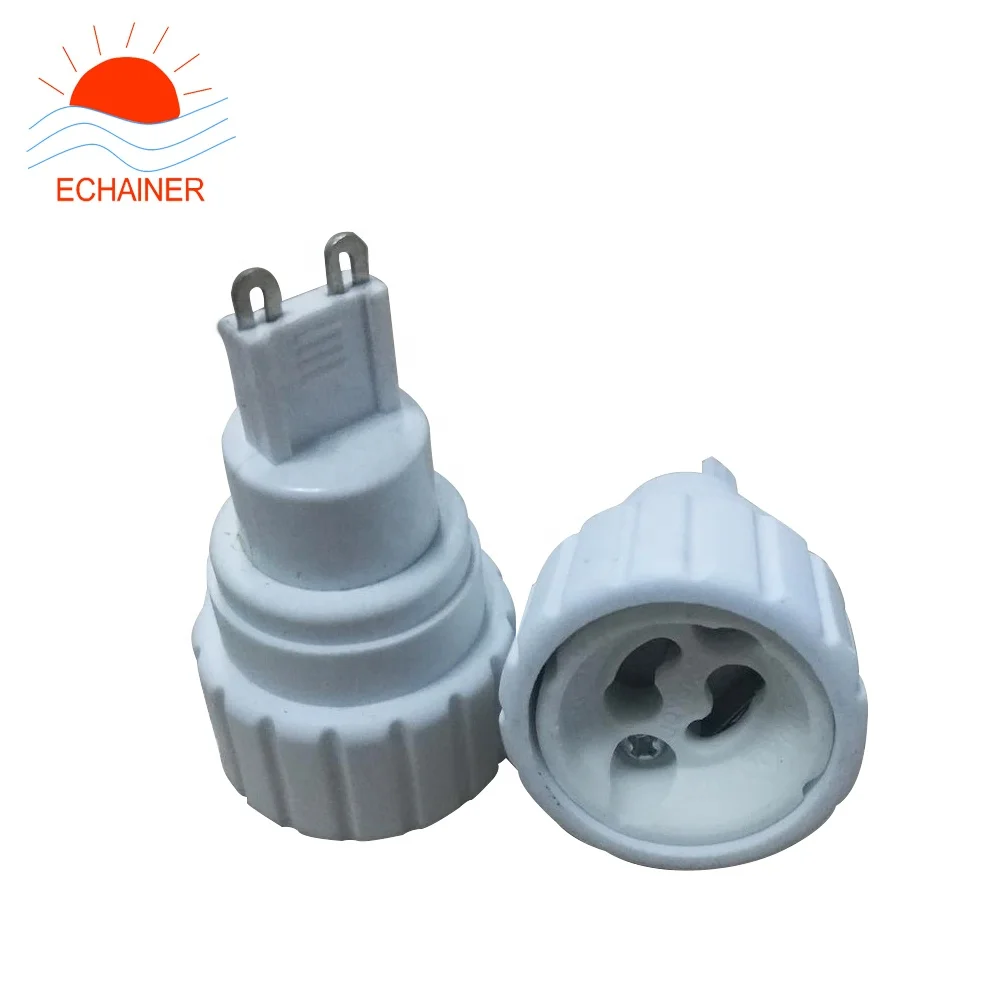 hot sale G9 to GU10 led lamp holder 220V 5A PBT material