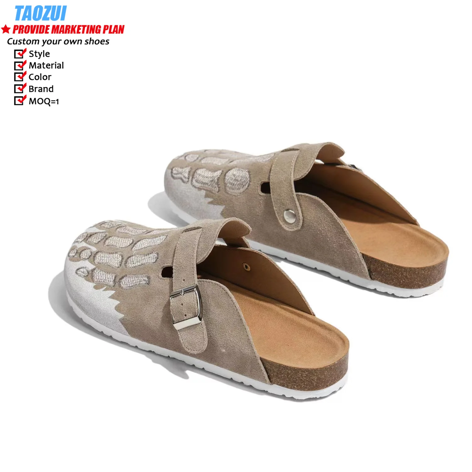 2024 Best Seller Wholesale Design  Brand Logo High Quality Materials Slippers Men Custom Thick Sole Outdoor Casual Beach Sandals