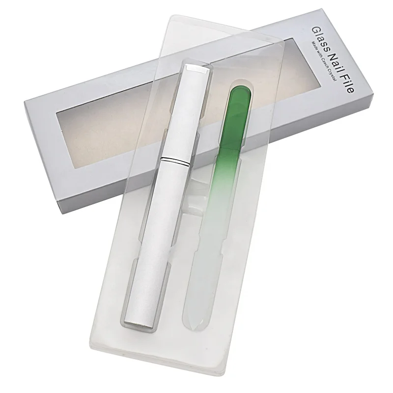 Пользовательская пилка для ногтей с кристаллами в подарочной коробке