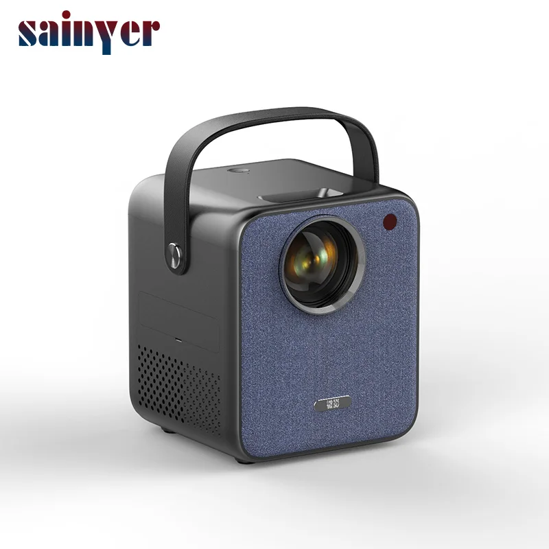  Портативный мини светодиодный проектор Sainyer CP350N дешевый full hd домашний кинотеатр мобильный небольшой для телевизора