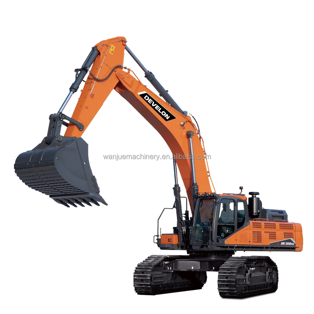 Южная Корея оригинальный Doosan новый Develon 56ton экскаваторы D500 Dx560hd экскаваторная техника Лидер продаж