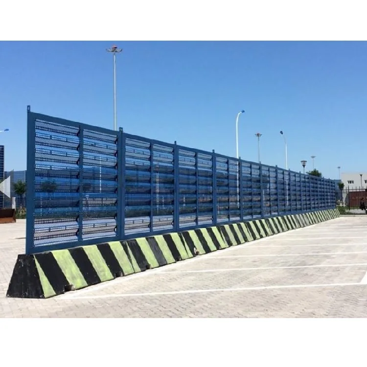 Perforated Windbreak Dust Suppression Wall Fencing /  Galvanized Steel Powder Coated Anti Dust Wind Panel Fence