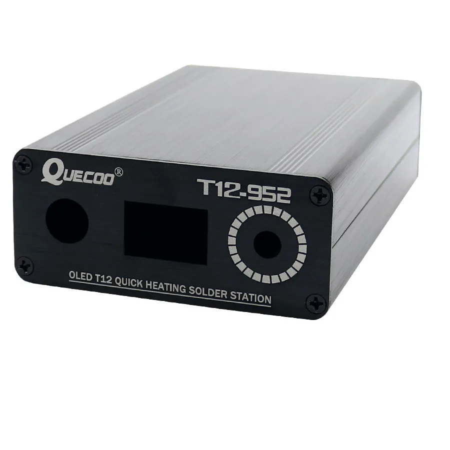 Injected mold table box enclosure case aluminum alloy shell for Digital soldering station DIY kits for OLED 952 station