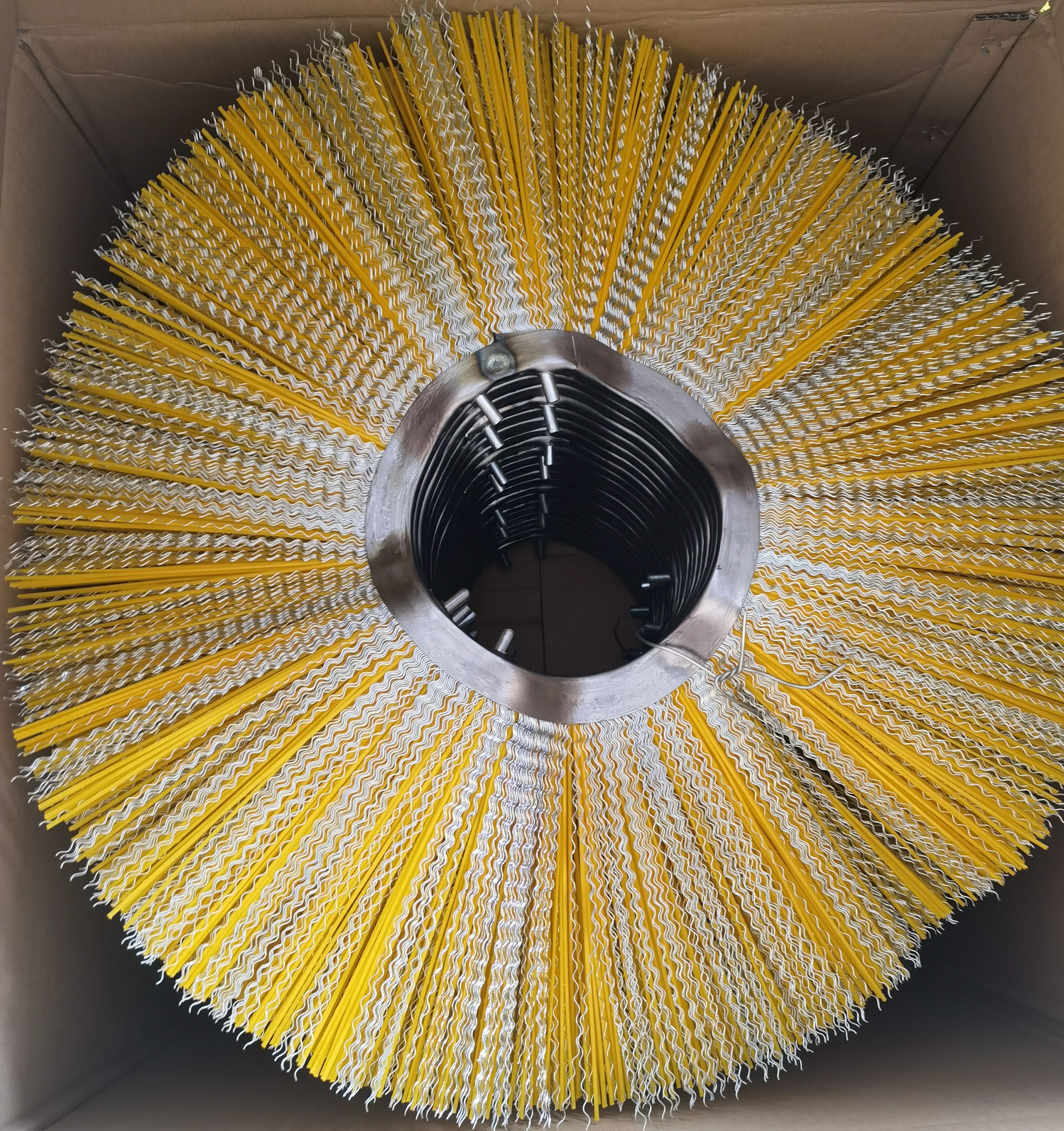 Cylindrical Roller Brush Road Sweeper Street Disc Brush Clean snow brush