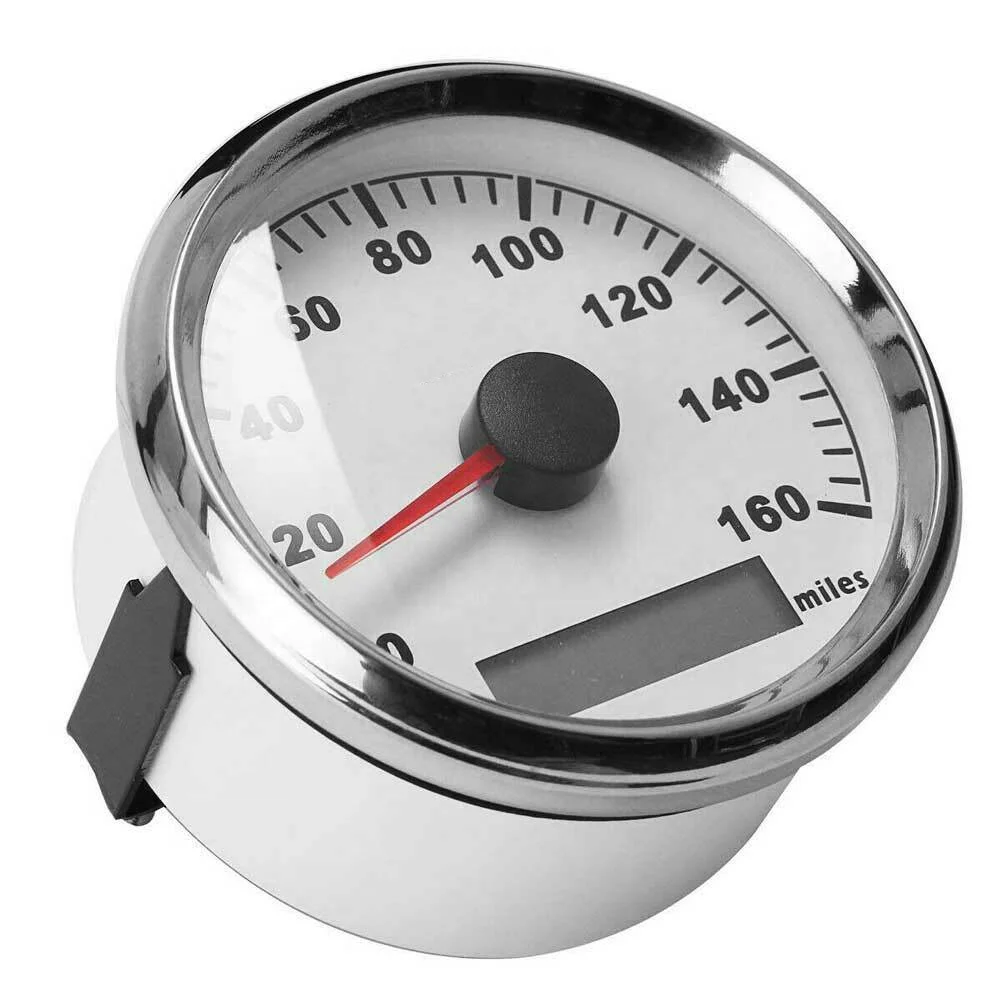 TERFU Motorcycle Speedometer Waterproof White GPS Speedometer For Honda Suzuki Speed Meter