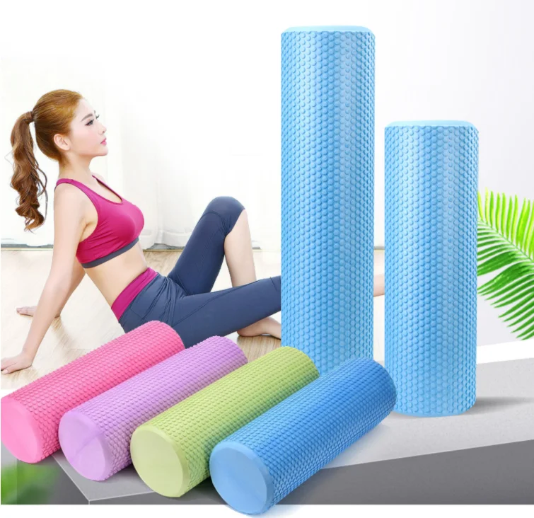 30cm Round EVA massage roller home gym fitness pilates yoga soft massage foam roller sports equipment for sale