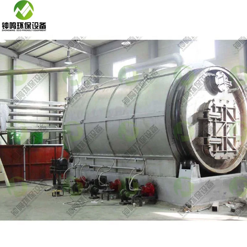 Fully Automatic 2021 New Design Tyre/Tire Pyrolysis Plant Pyrolysis Carbon Black and Fuel Oil