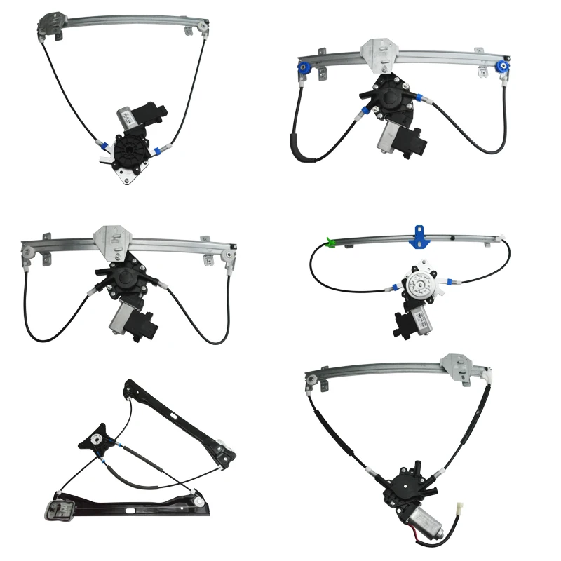 Window Regulator with Motor Compatible with VW Jetta 1998-2017 Front REAR Left right 4 DOORS 1GD837399D 1GD839399C