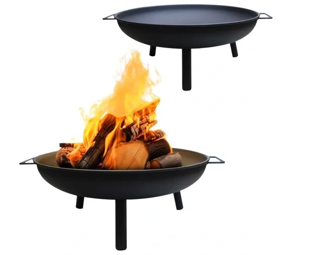 Portable Heater Charcoal Log Wood Burner Outdoor Fire Pits Bowl for Camping BBQ