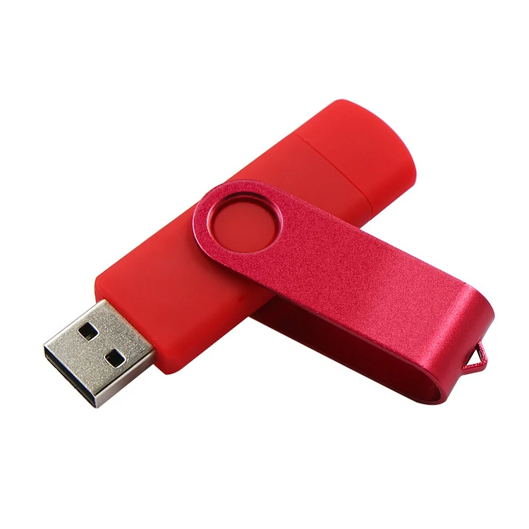  2020 Новый высокоскоростной otg usb флэш-накопитель как для смартфона android так и ПК usb-накопитель поворотный