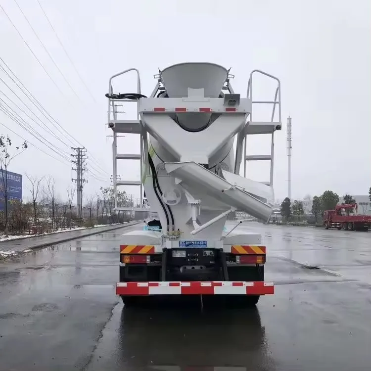 Diesel Engine Self-loading concrete mixer truck Automatic 10 M3 Mixer Truck
