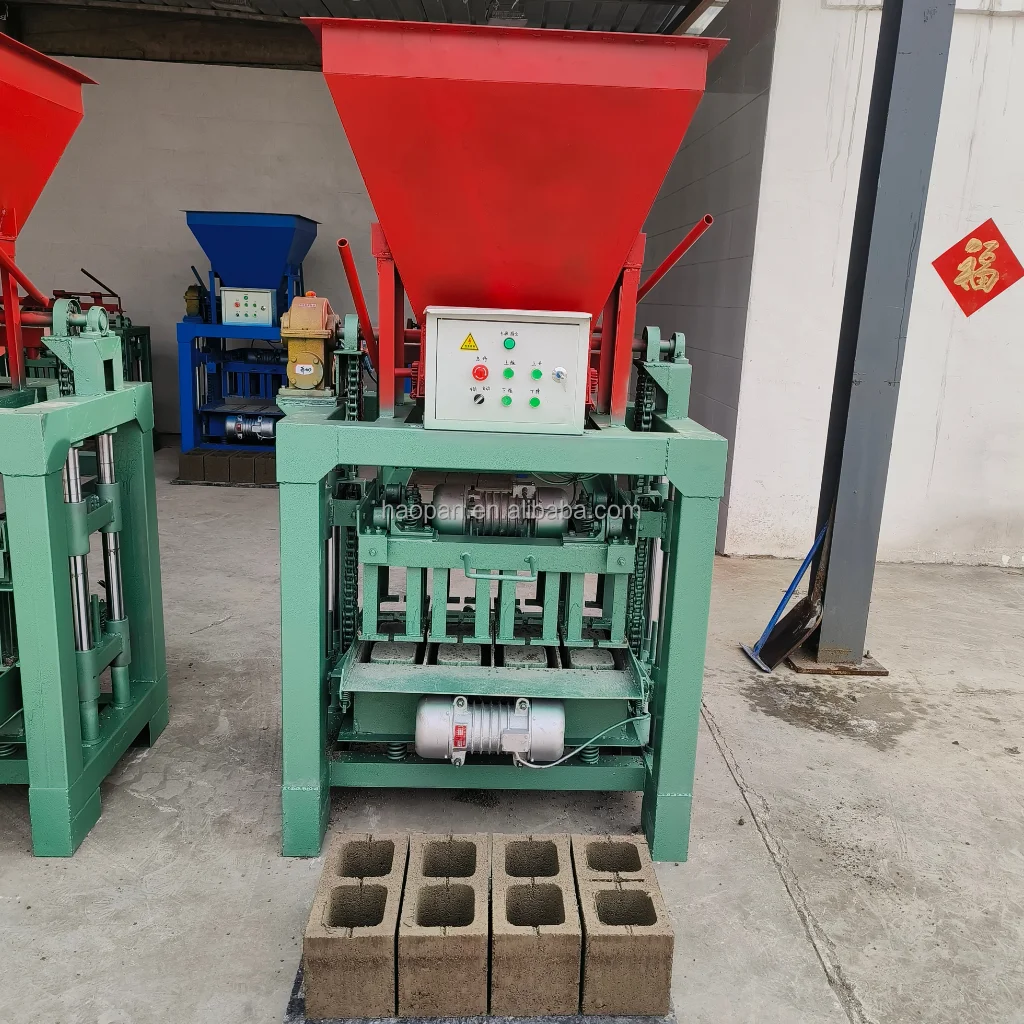 4-40A soil interlocking brick block making machine	manual brick cutting machine