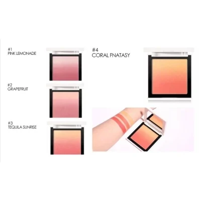 Private Label Blusher And Highlighter Palette Talc Free Matte Loose Powder Shimmer Blush
