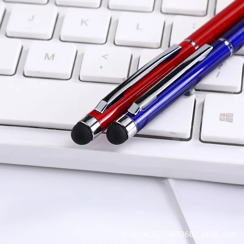 2023 New Slim 1.0mm Metal Ballpoint Pen Hot Sale Business Office Advertising Giveaway Gifts Customizable Logo Boligrafo