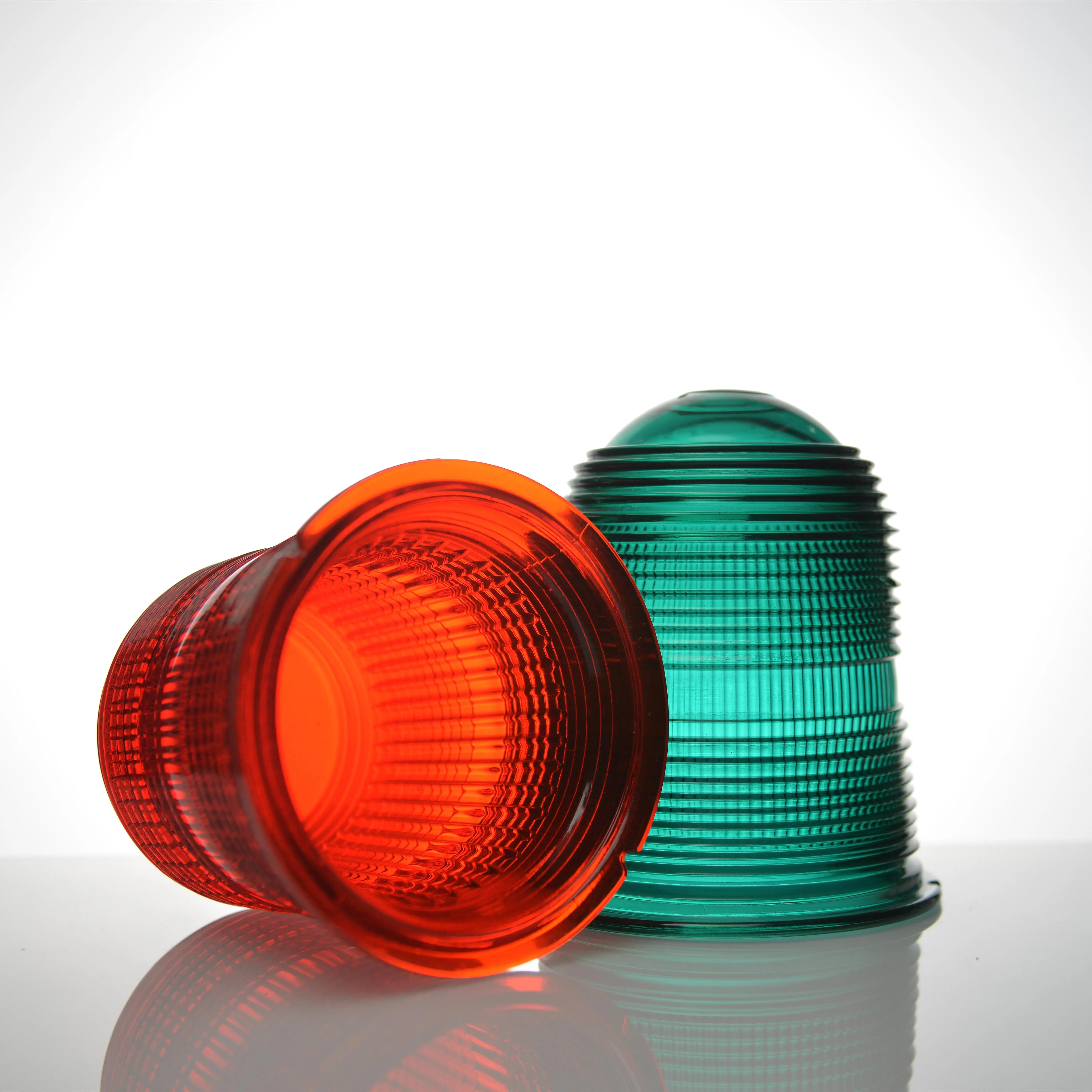 Factory Customized High Borosilicate Glass Lampshade Cover for Outdoor Airport Runway Light Explosion-proof Lamps