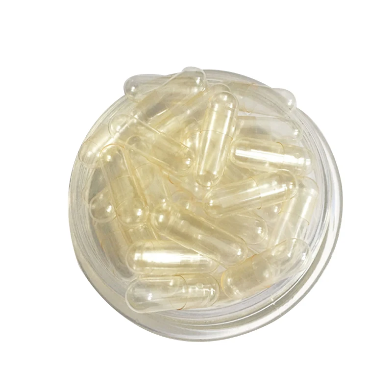 2024 wholesale price transparent pullulan capsules size 000