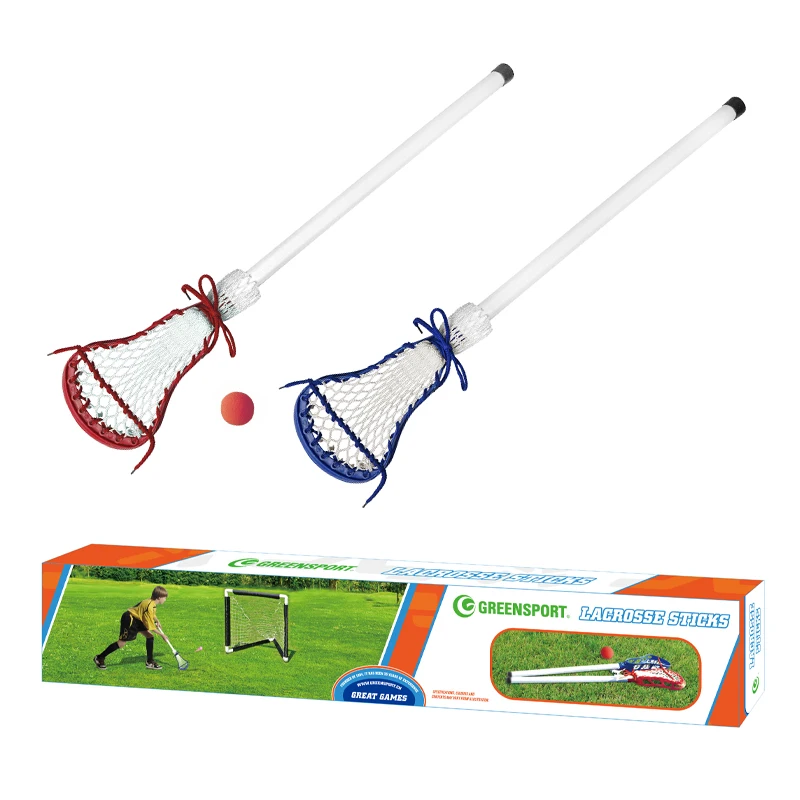 Field lacrosse sticks composite lacrosse shafts with lacrosse ball for kids training