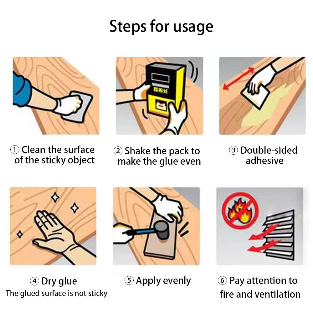 Wholesale Multipurpose All-purpose Anti-heat Super Good Bonding Adhesives Contact Adhesive Glue